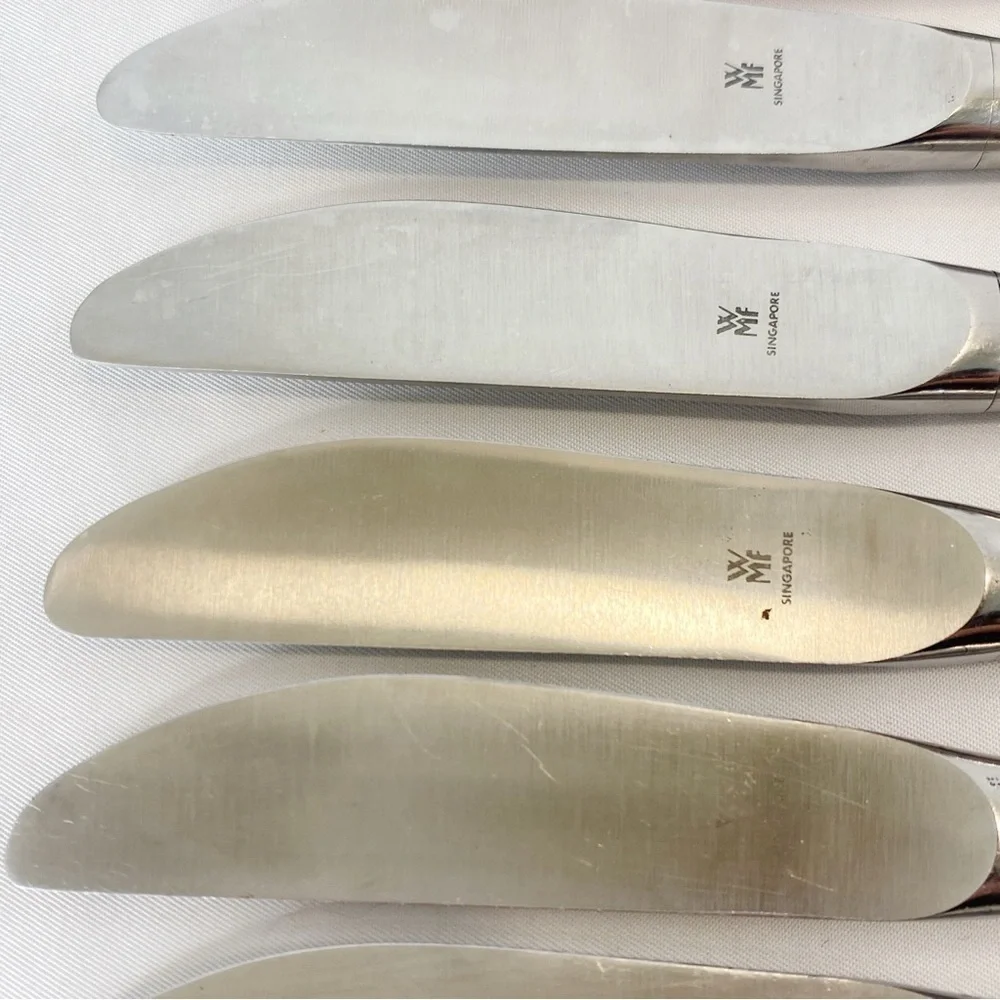 WMF Jupiter Butter Knife or Spreader Vintage Lot of 10 Retired Pattern